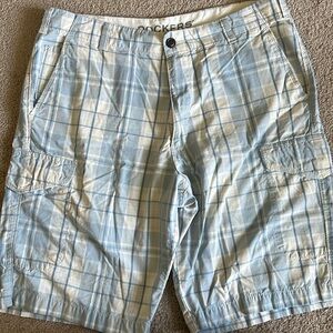 Dockers Men’s Casual Plaid Shorts Size 34